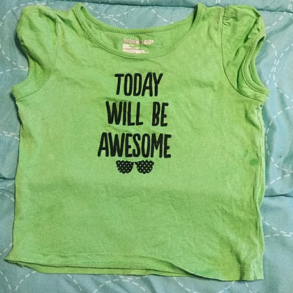 Green girl top